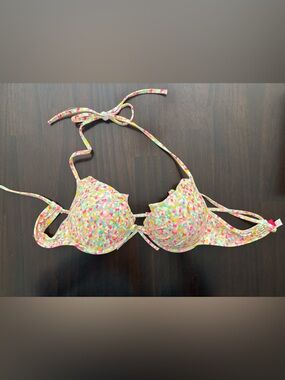 Victoria's Secret Multicolor Confetti Bikini Top